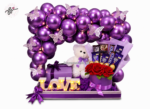 Purple Birthday Gift Basket